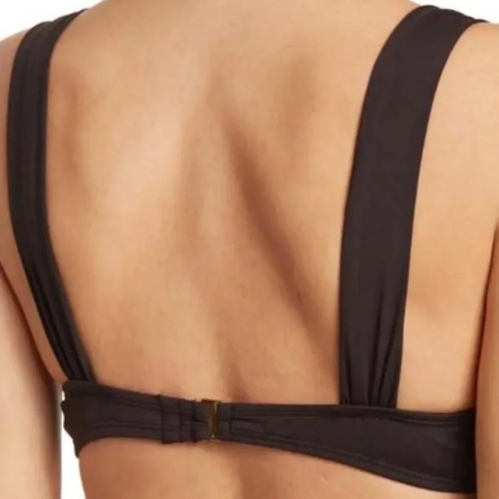 Weworewhat Wide Strap Underwire Bikini Top Sz XS - Picture 10 of 10